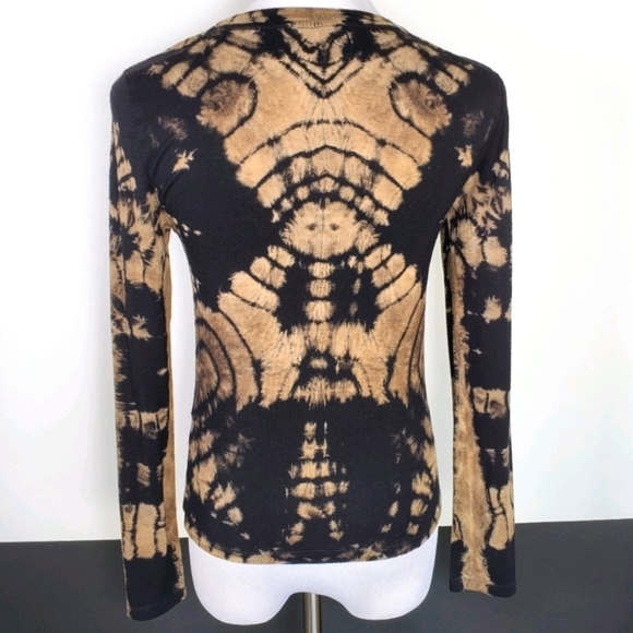 Custom Reverse Tiedye Long Sleeve Tee - Picture 10 of 12